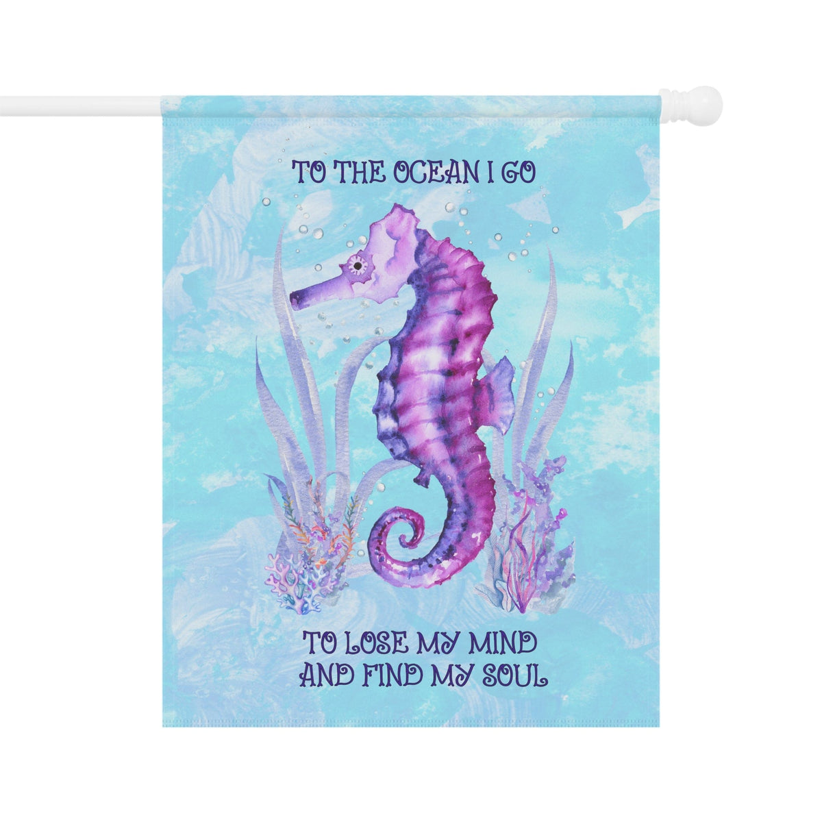 Mountains & Mermaids Ocean Soul Flag 24.5'' × 32'' 26345221877087093943