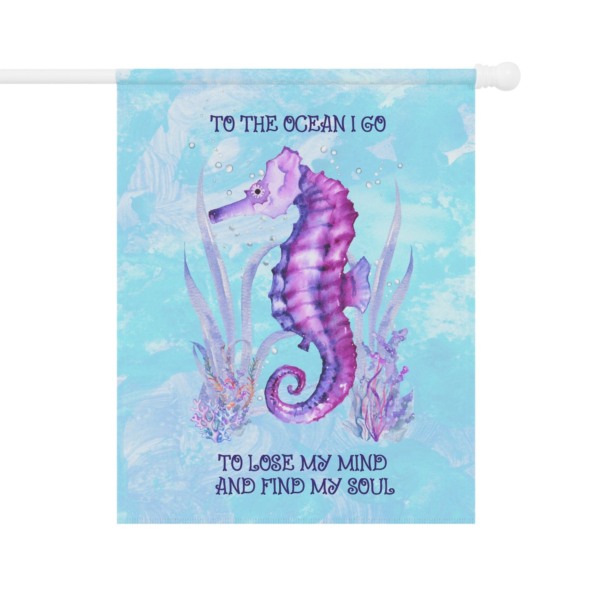 Mountains & Mermaids Ocean Soul Flag 24.5'' × 32'' 26345221877087093943