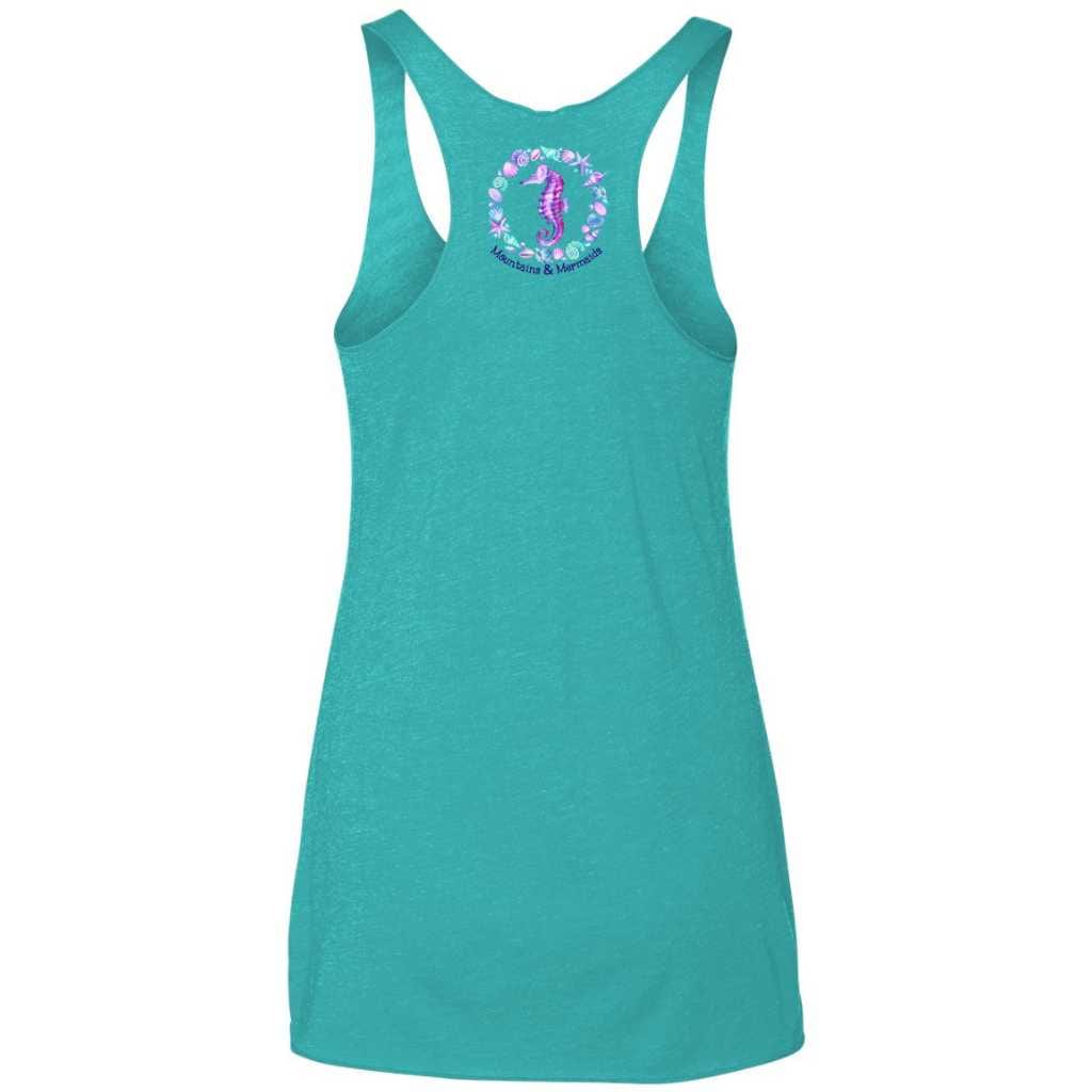 Mountains & Mermaids Ocean Soul Racerback Tank (Tahiti) Small MM4189