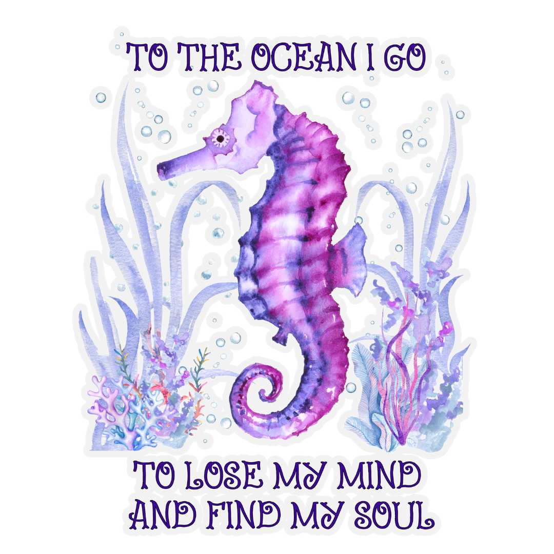 Mountains &amp; Mermaids Ocean Soul Sticker MM4344