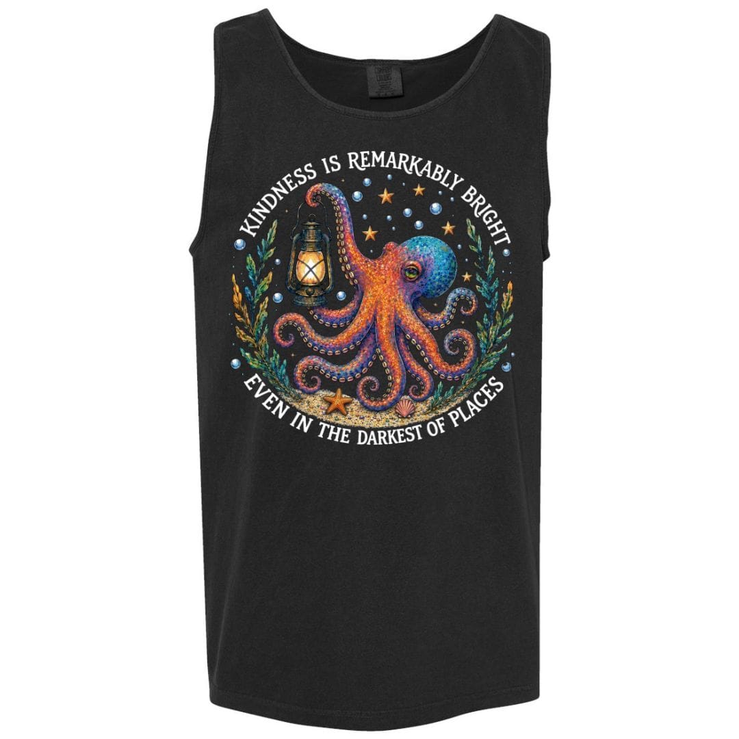 Mountains & Mermaids Remarkably Kind Boyfriend Tank Small / Black