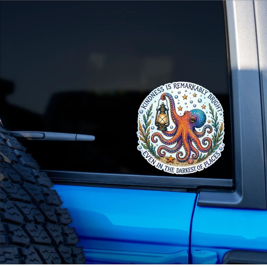 Mountains &amp; Mermaids Remarkably Kind Decal