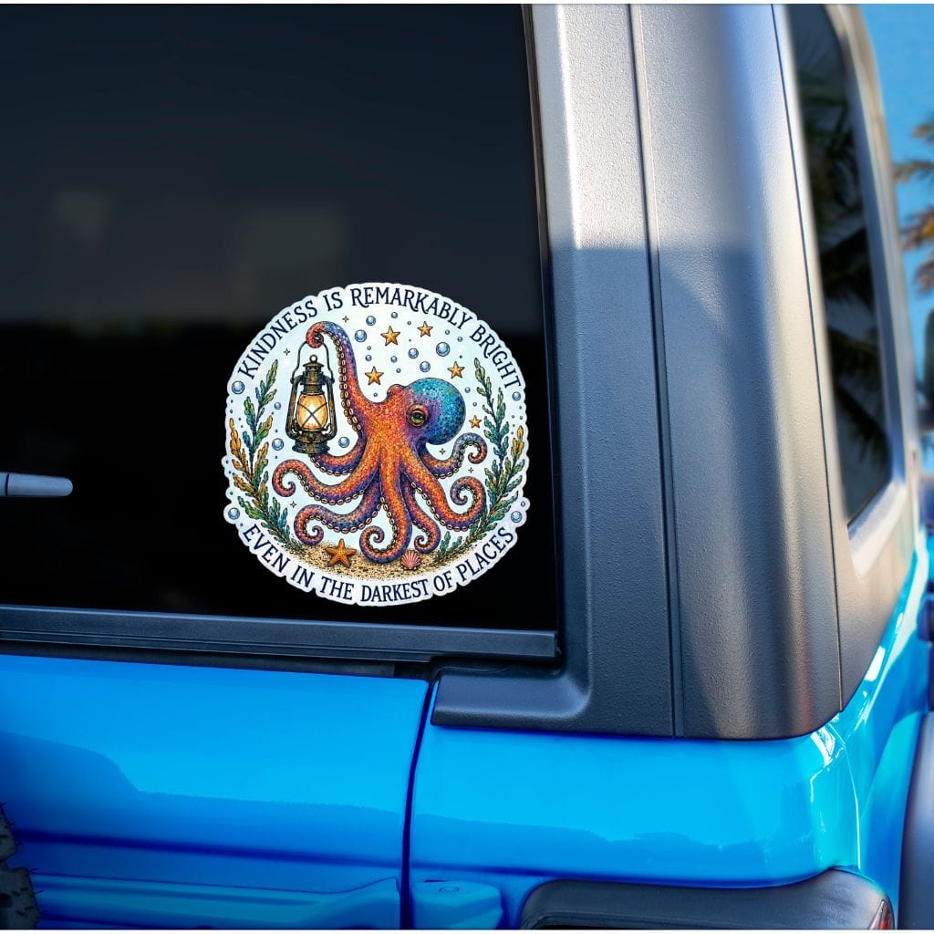 Mountains & Mermaids Remarkably Kind Decal