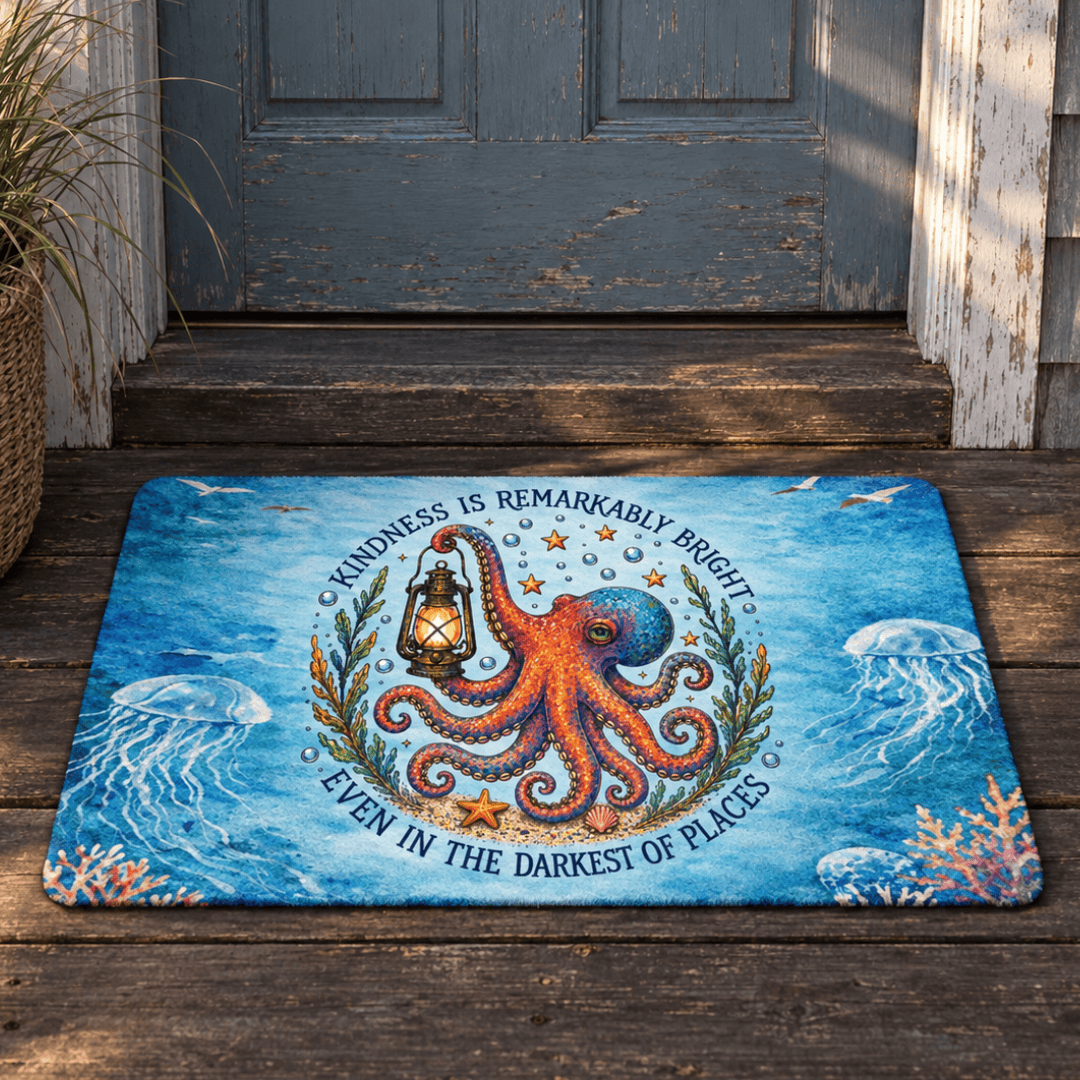 Mountains &amp; Mermaids Remarkably Kind Doormat 18'' × 30'' 56703705885430729041