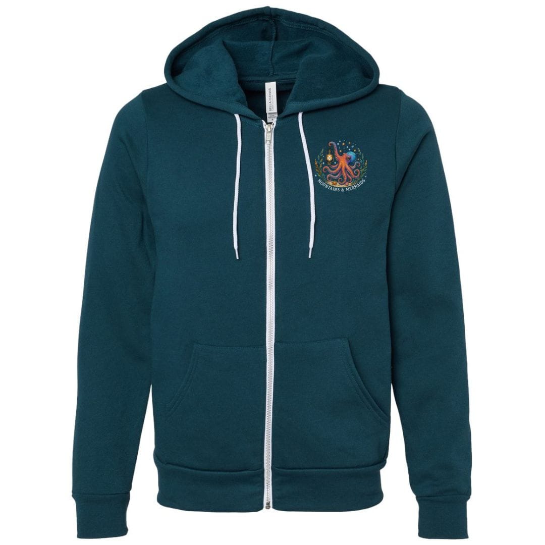 Mountains & Mermaids Remarkably Kind Fleece Zip Hoodie