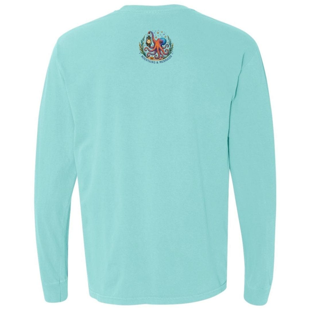 Mountains & Mermaids Remarkably Kind Long Sleeve T-Shirt Small / Chalky Mint