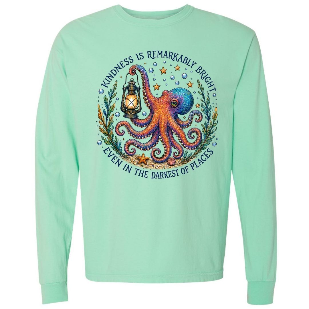 Mountains & Mermaids Remarkably Kind Long Sleeve T-Shirt Small / Island Reef