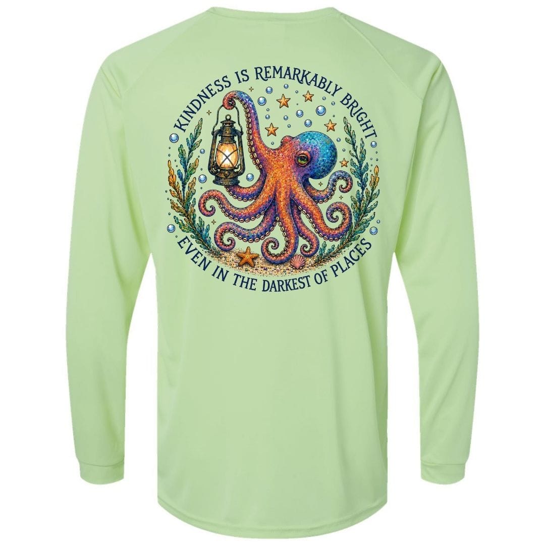 Mountains & Mermaids Remarkably Kind Performance Sun Shirt Small / Lime
