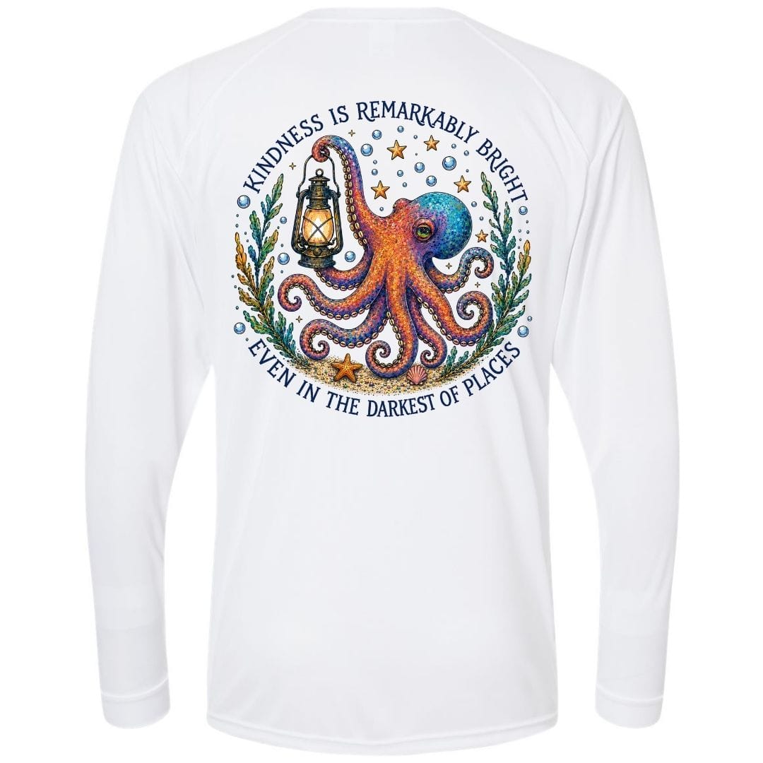 Mountains & Mermaids Remarkably Kind Performance Sun Shirt Small / White