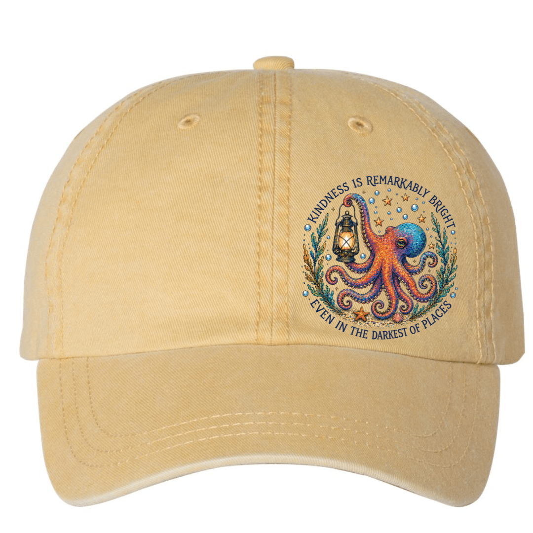 Mountains & Mermaids Remarkably Kind Pigment-Dyed Hat Sunshine
