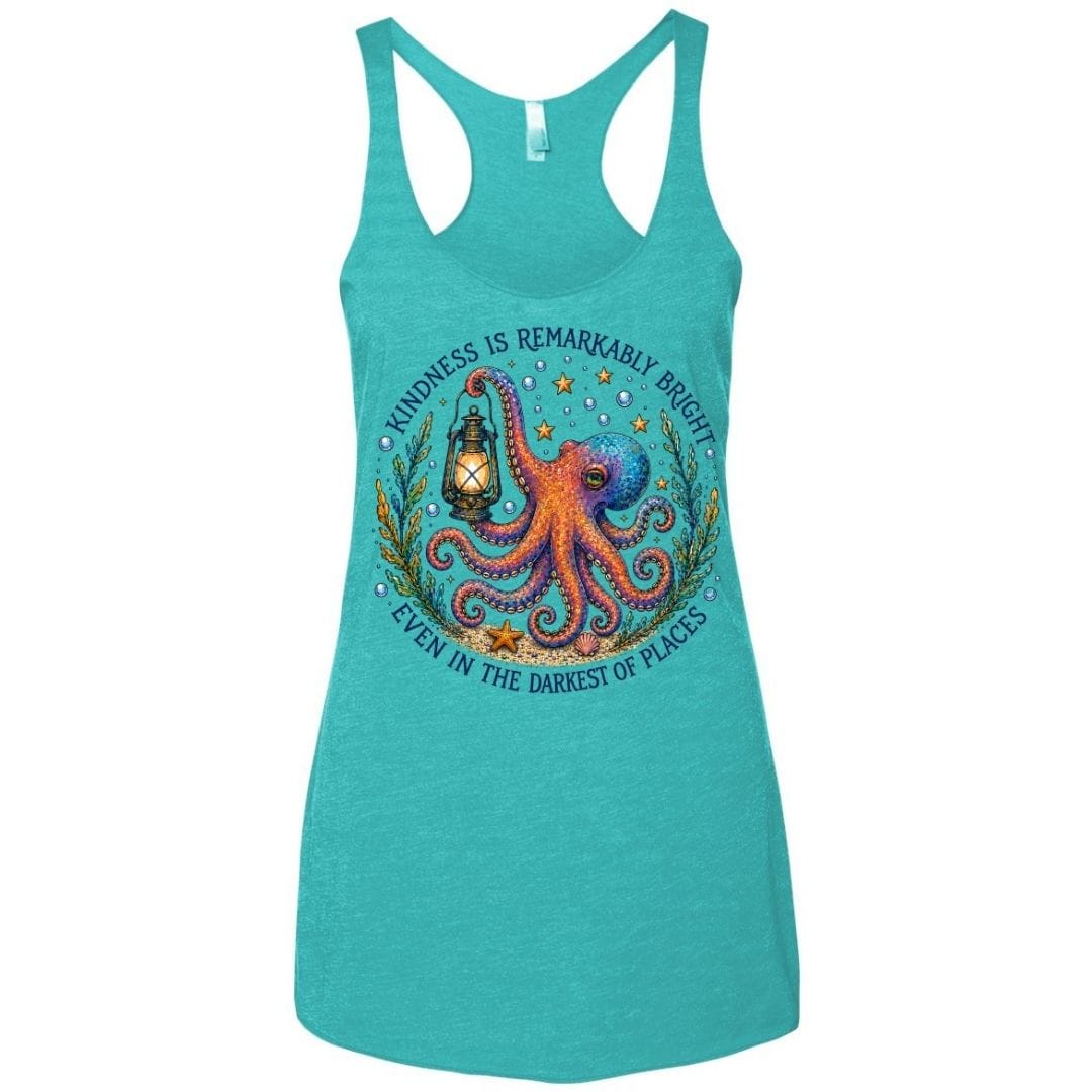Mountains &amp; Mermaids Remarkably Kind Racerback Tank Small / Tahiti