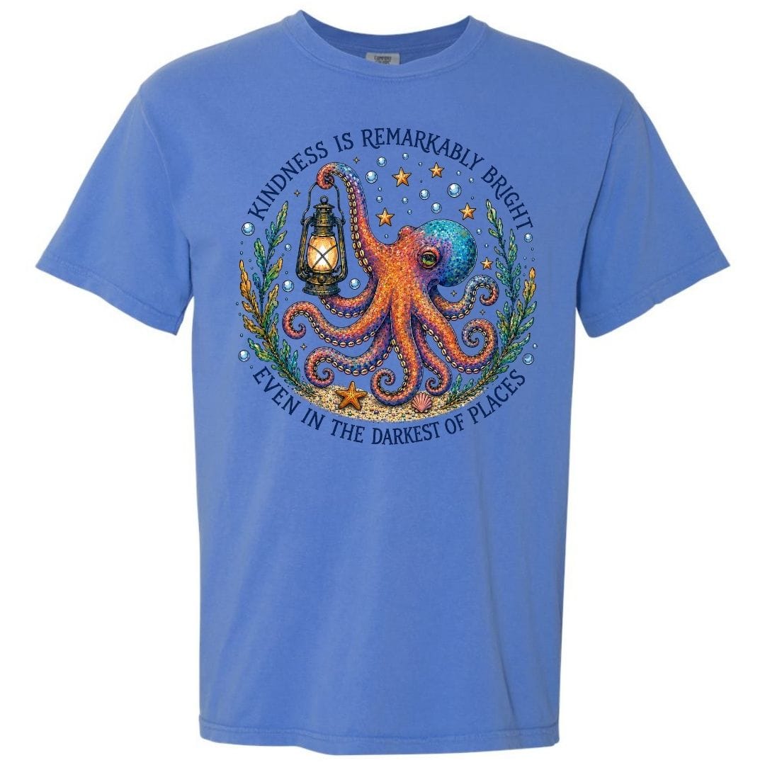 Mountains & Mermaids Remarkably Kind Short Sleeve T-Shirt Small / Mystic Blue