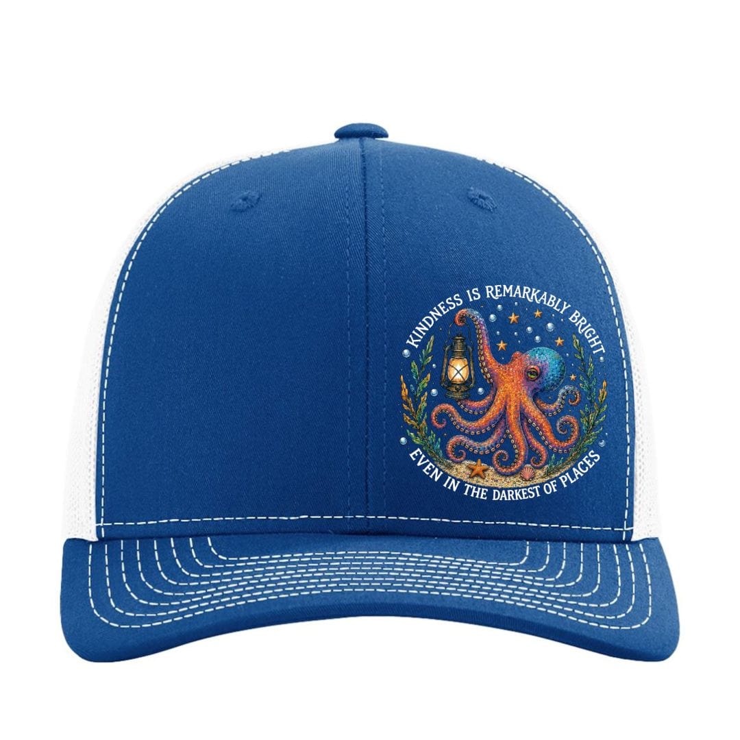 Mountains & Mermaids Remarkably Kind Trucker Hat Royal Navy