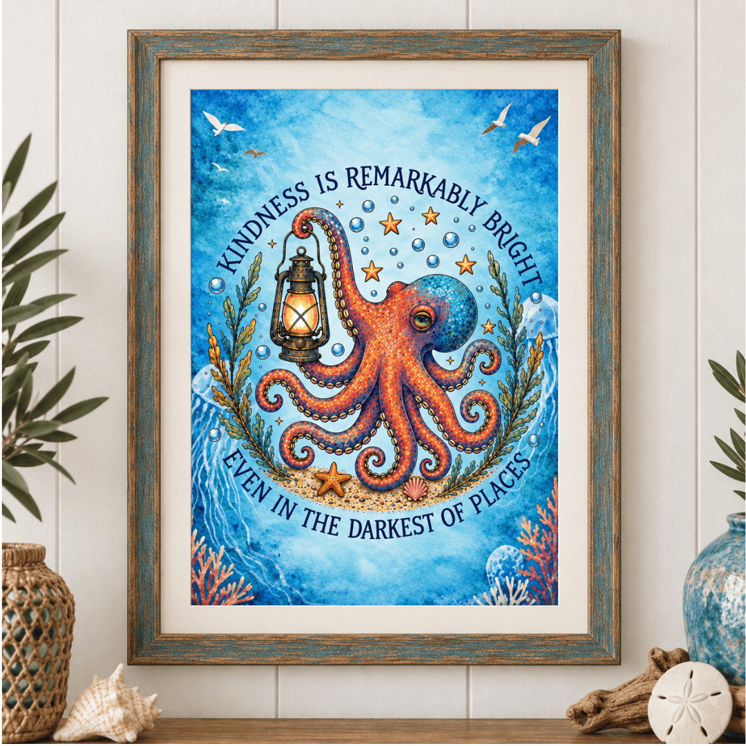 Mountains & Mermaids Remarkably Kind  Wall Art