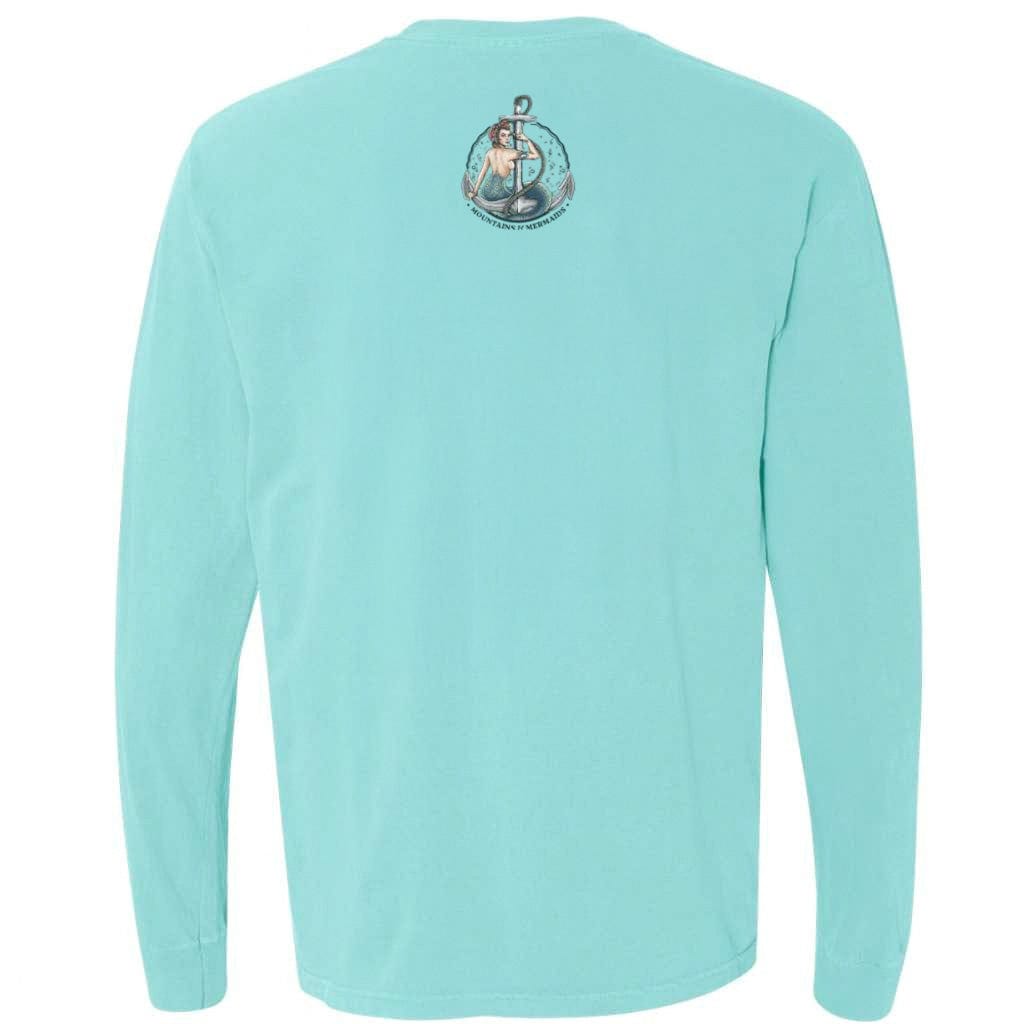 Mountains & Mermaids Rosie The Riveter Long Sleeve T-Shirt (Chalky Mint)