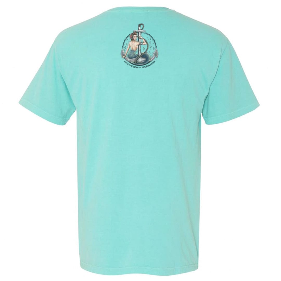 Mountains & Mermaids Rosie The Riveter T-Shirt (Chalky Mint) Small MM3410