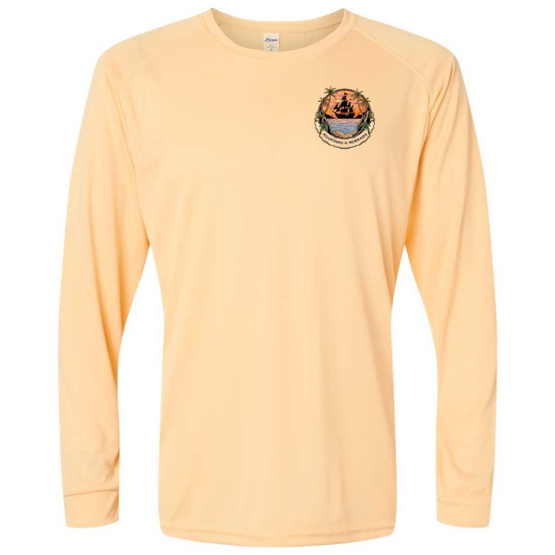 Mountains & Mermaids Sailor's Ruin Performance Sun Shirt (Peachy) Small