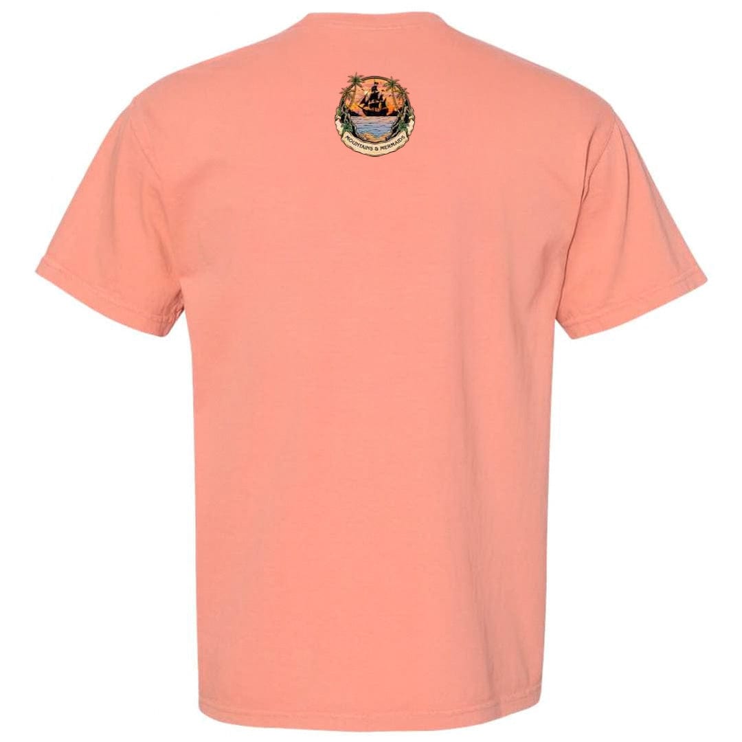Mountains & Mermaids Sailor's Ruin Short Sleeve T-Shirt (Terracotta)