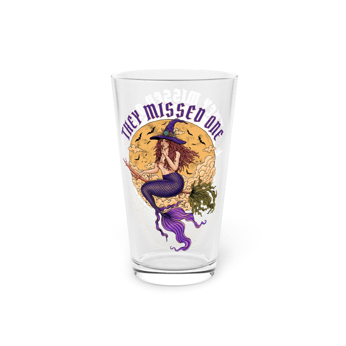 Mountains &amp; Mermaids Salem Siren 16oz Pint Glass 16oz 70030620361349098653