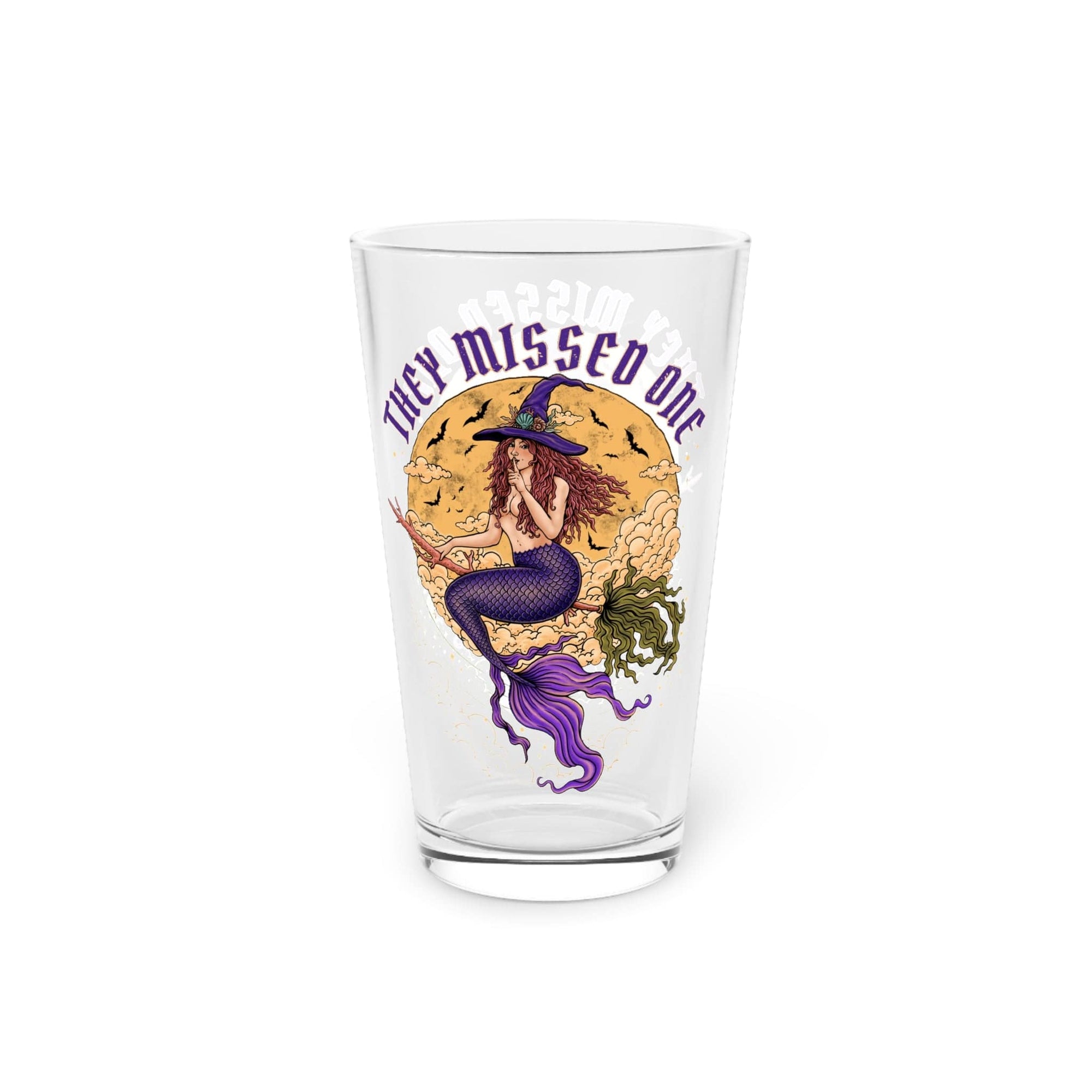 Mountains & Mermaids Salem Siren 16oz Pint Glass 16oz 70030620361349098653