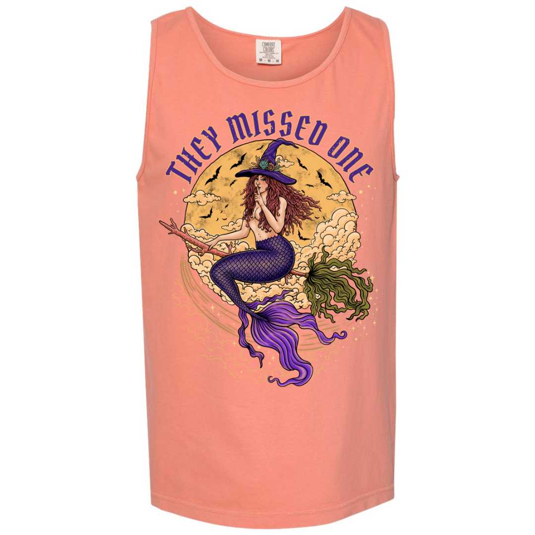 Mountains & Mermaids Salem Siren Boyfriend Tank (Terracotta) Small