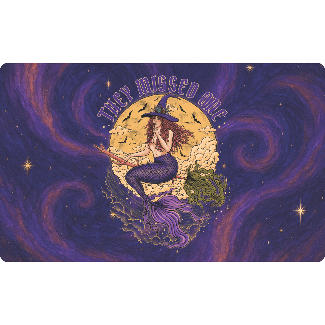Mountains & Mermaids Salem Siren Doormat 18'' × 30'' 19098714367564462692