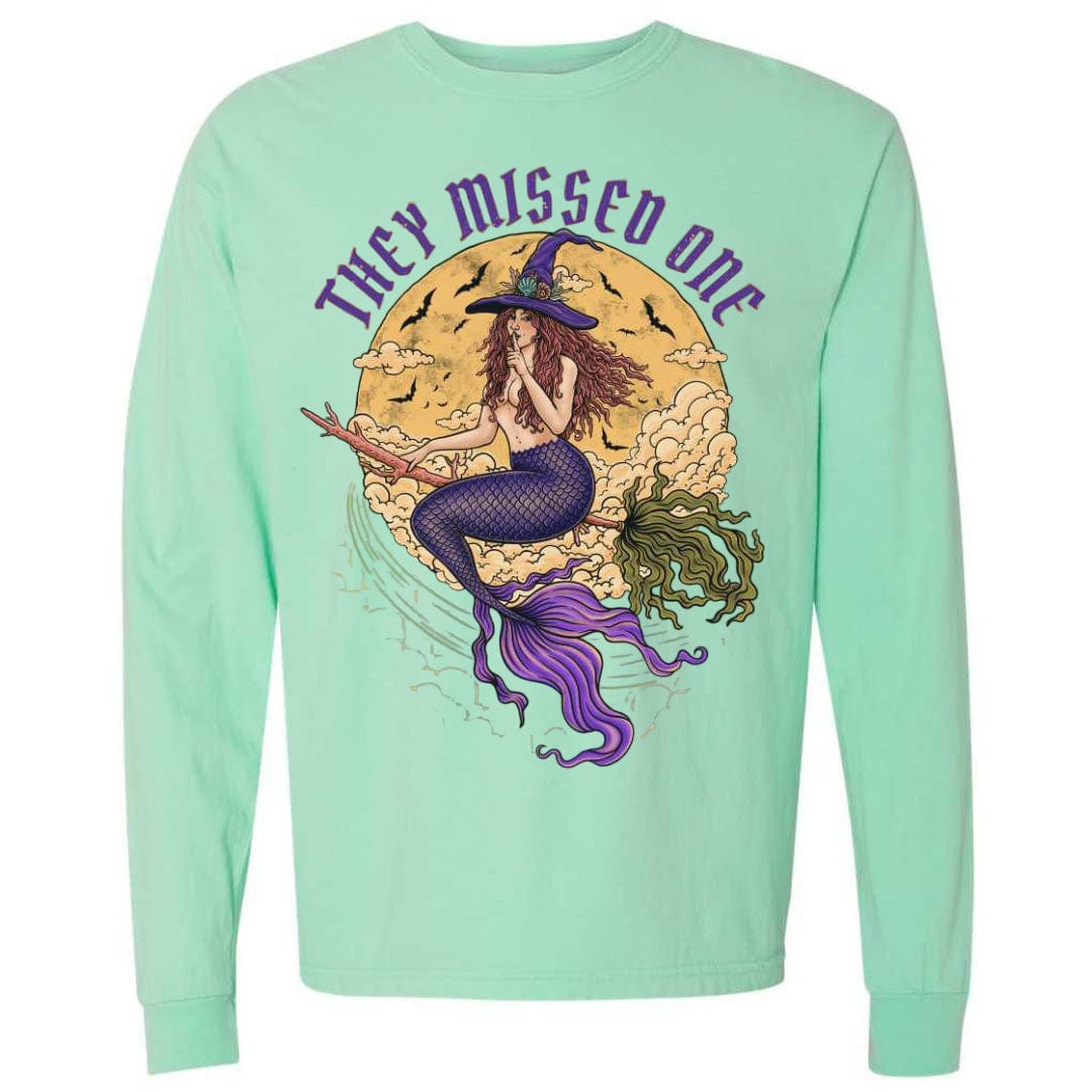 Mountains &amp; Mermaids Salem Siren Long Sleeve T-Shirt (Island Reef) Small