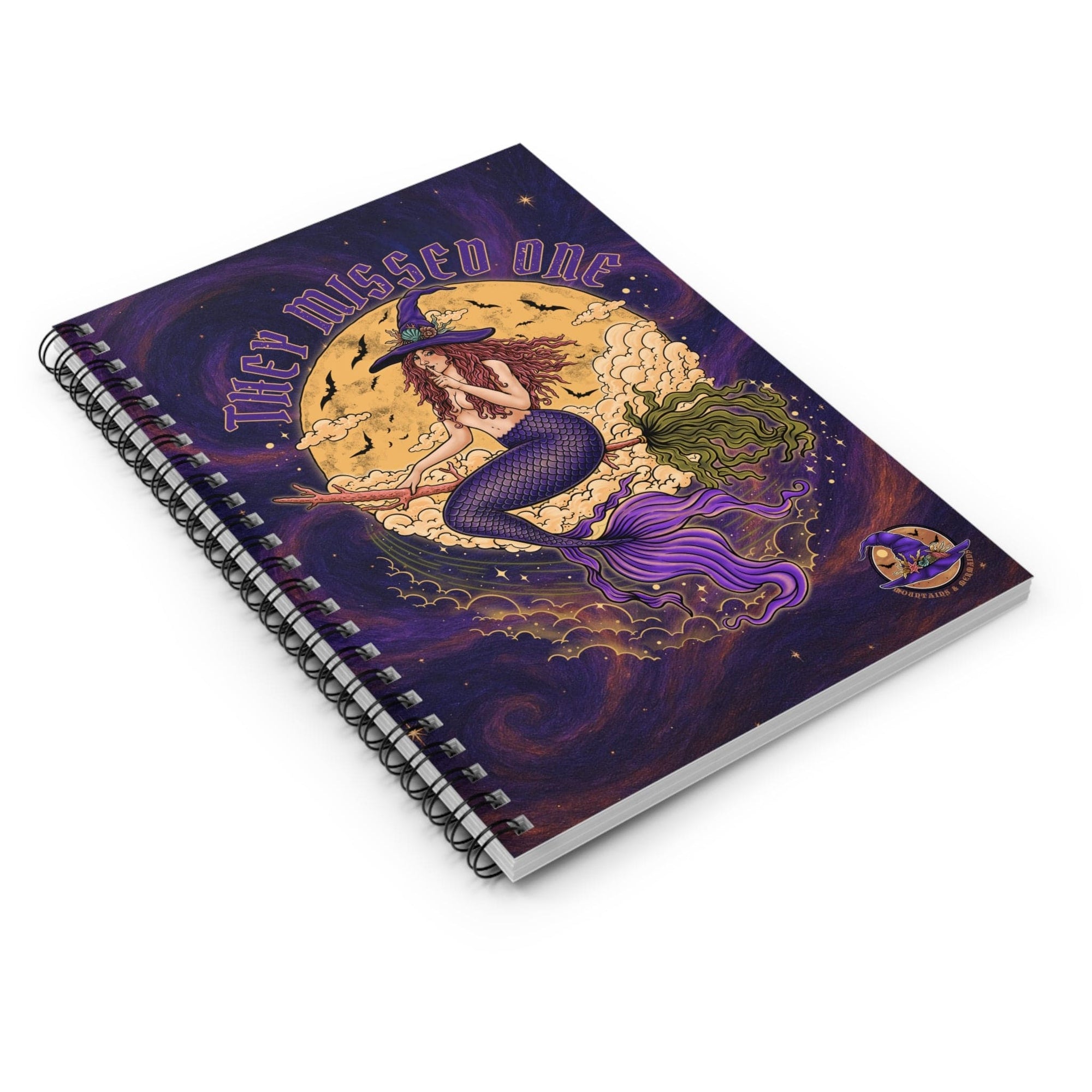Mountains & Mermaids Salem Siren Notebook One Size 16031464203147065513