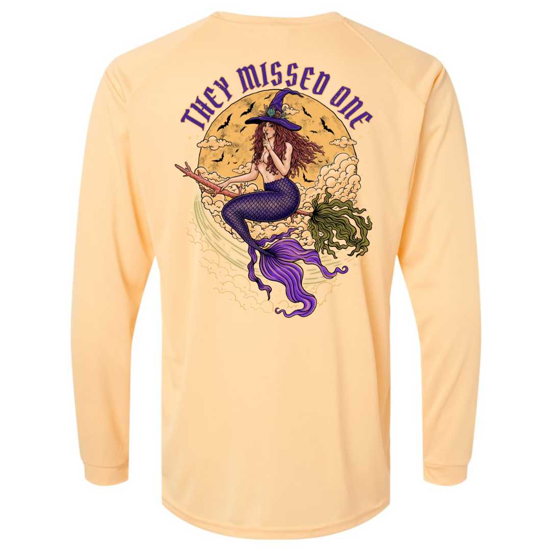Mountains & Mermaids Salem Siren Performance Sun Shirt (Peachy) Small