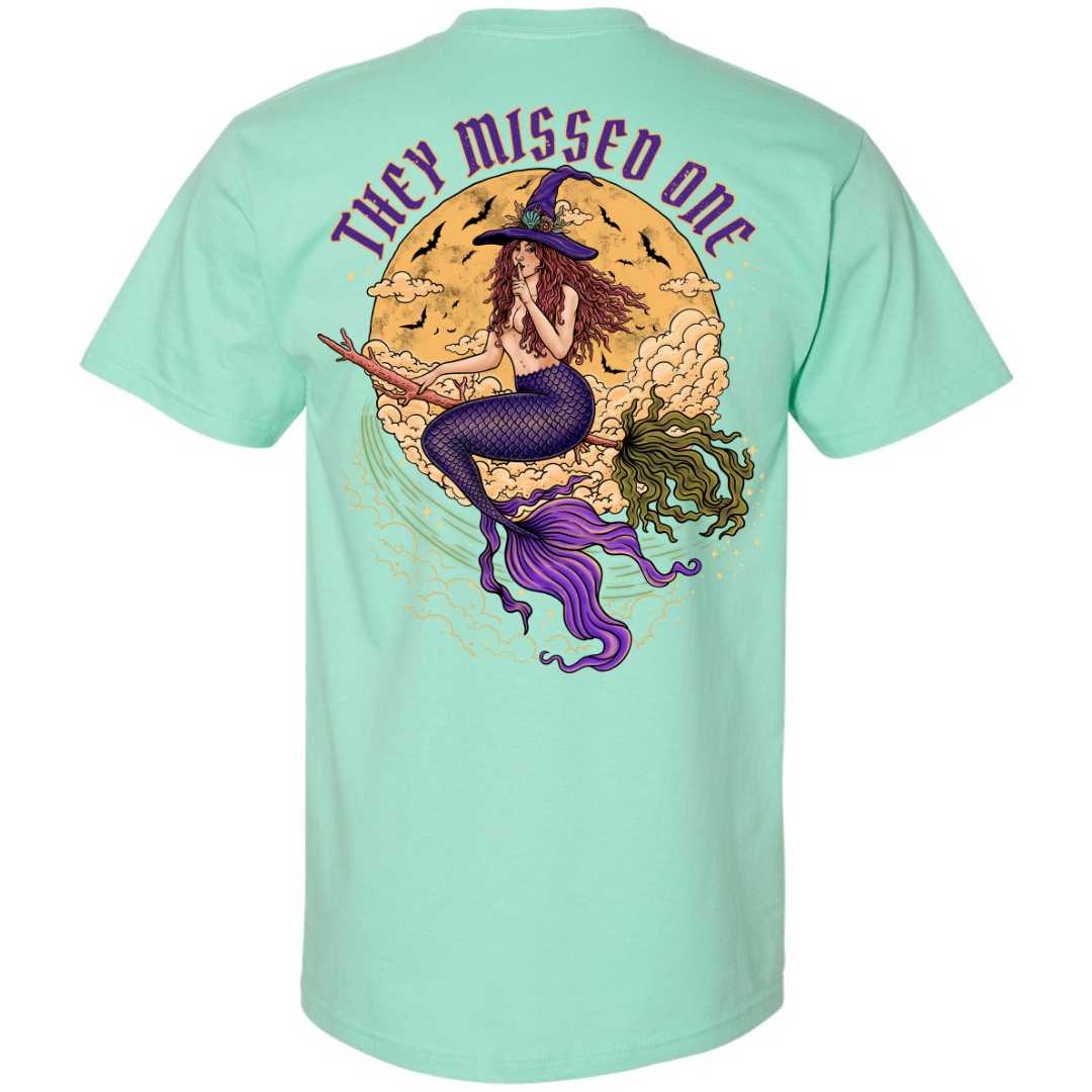 Mountains &amp; Mermaids Salem Siren T-Shirt (Island Reef) Small