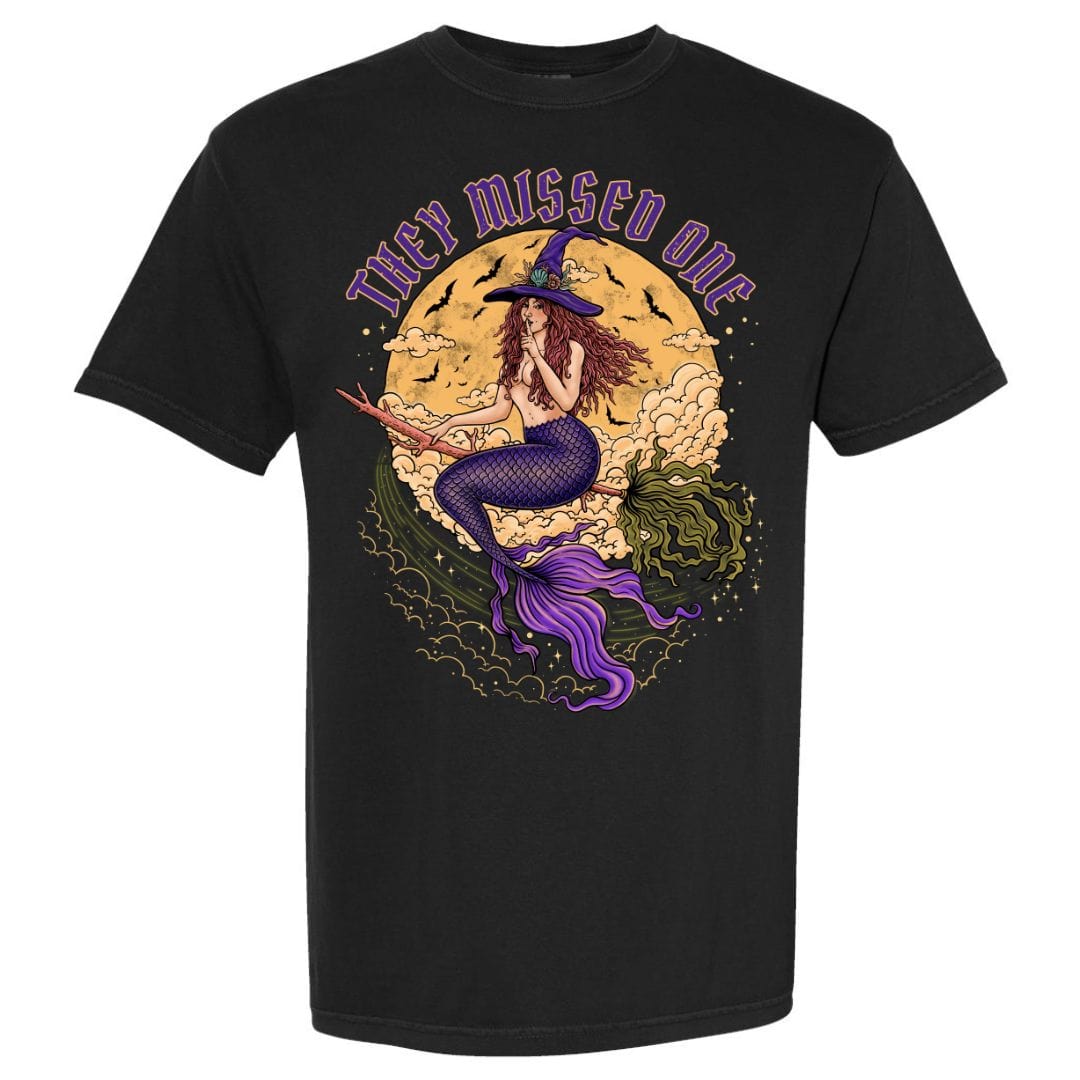 Mountains & Mermaids Salem Siren T-Shirt Small / Black