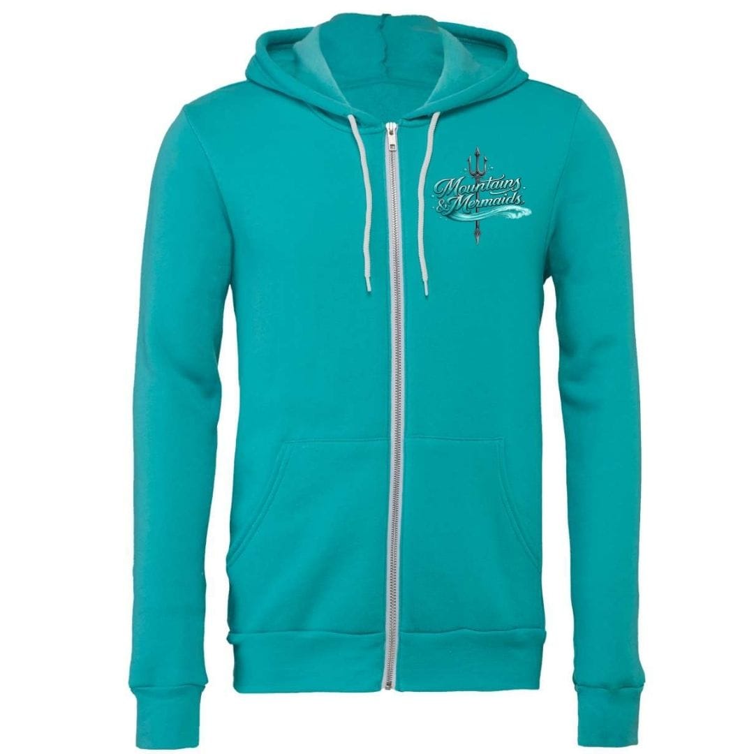 Mountains & Mermaids Salty Soul Full Zip Fleece Hoodie
