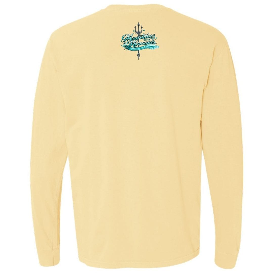 Mountains & Mermaids Salty Soul Long Sleeve T-Shirt Small / Sunshine