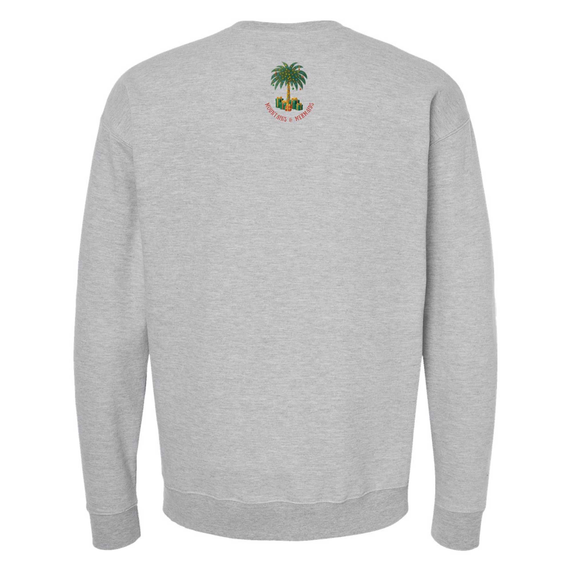Mountains & Mermaids Seas & Greetings Crewneck Sweatshirt