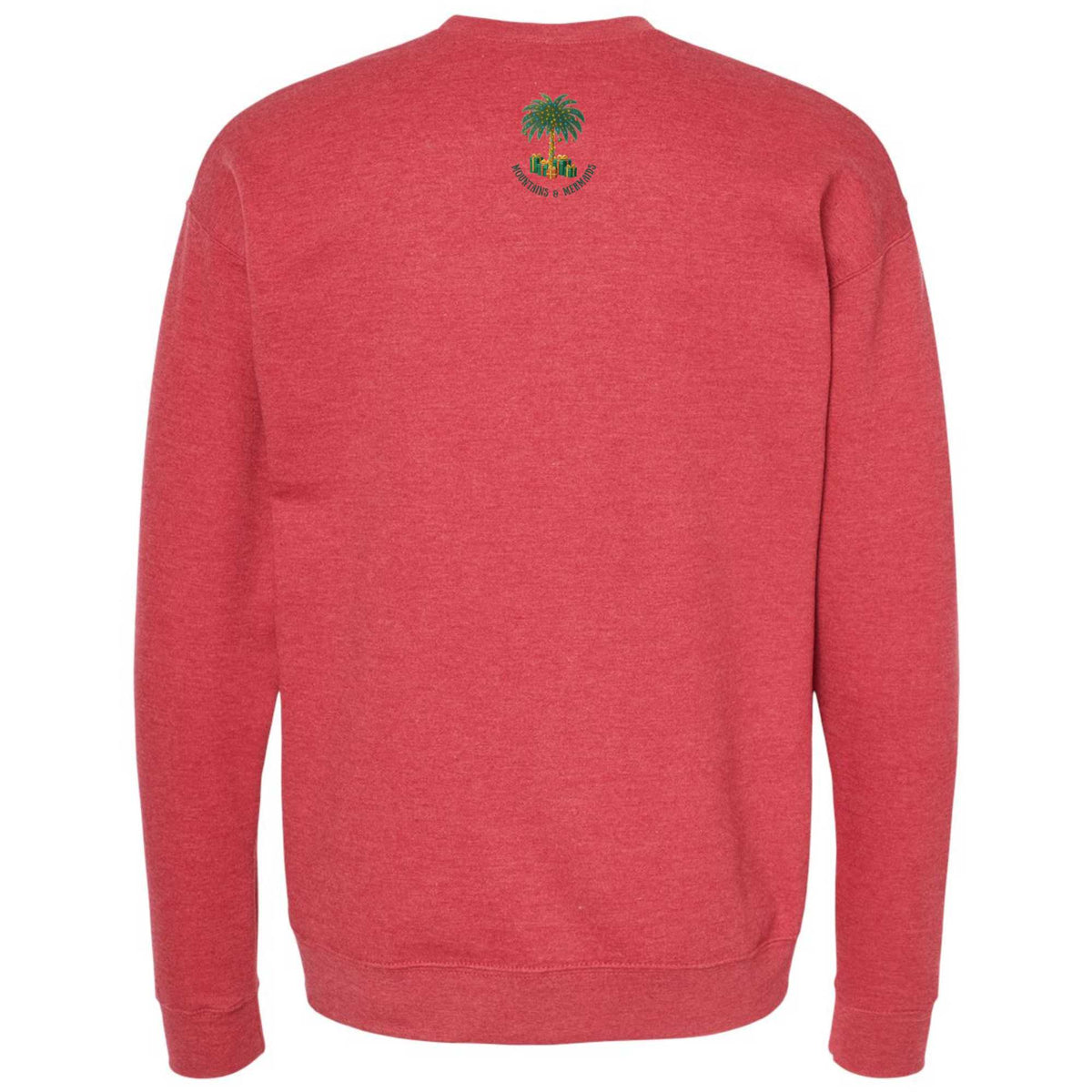 Mountains & Mermaids Seas & Greetings Crewneck Sweatshirt