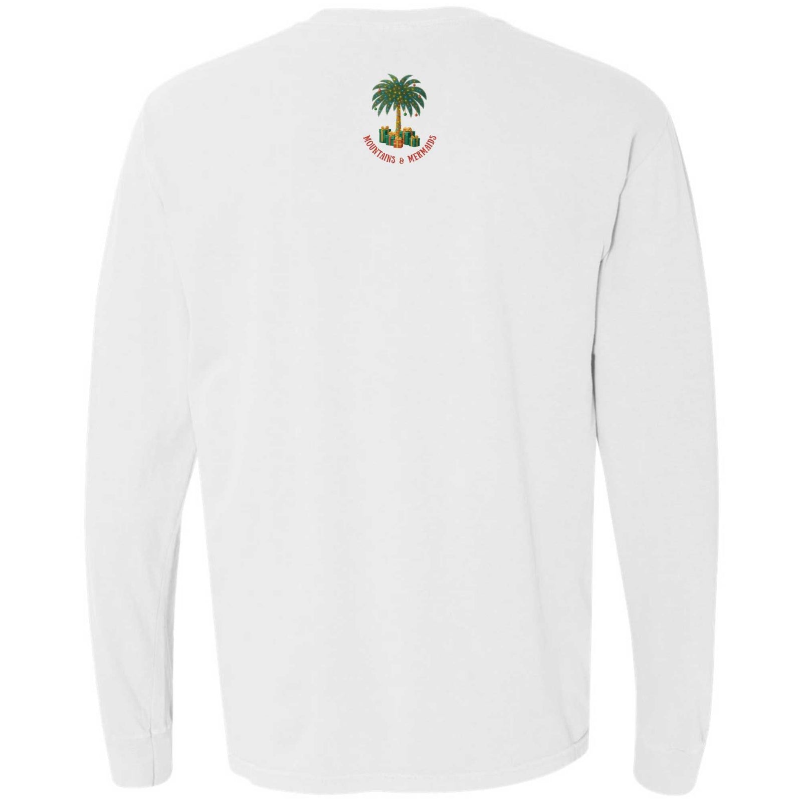 Mountains & Mermaids Seas & Greetings Long Sleeve T-Shirt
