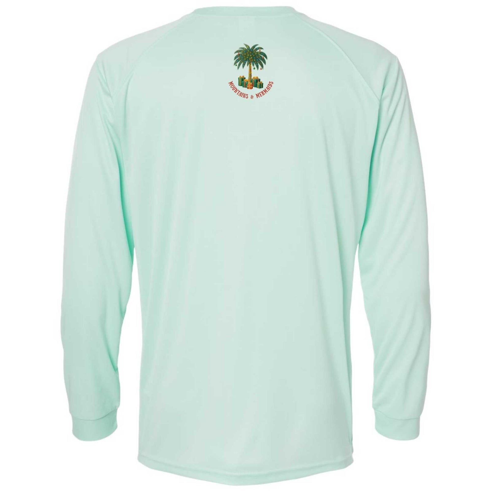 Mountains & Mermaids Seas & Greetings Performance Sun Shirt Small / Mint