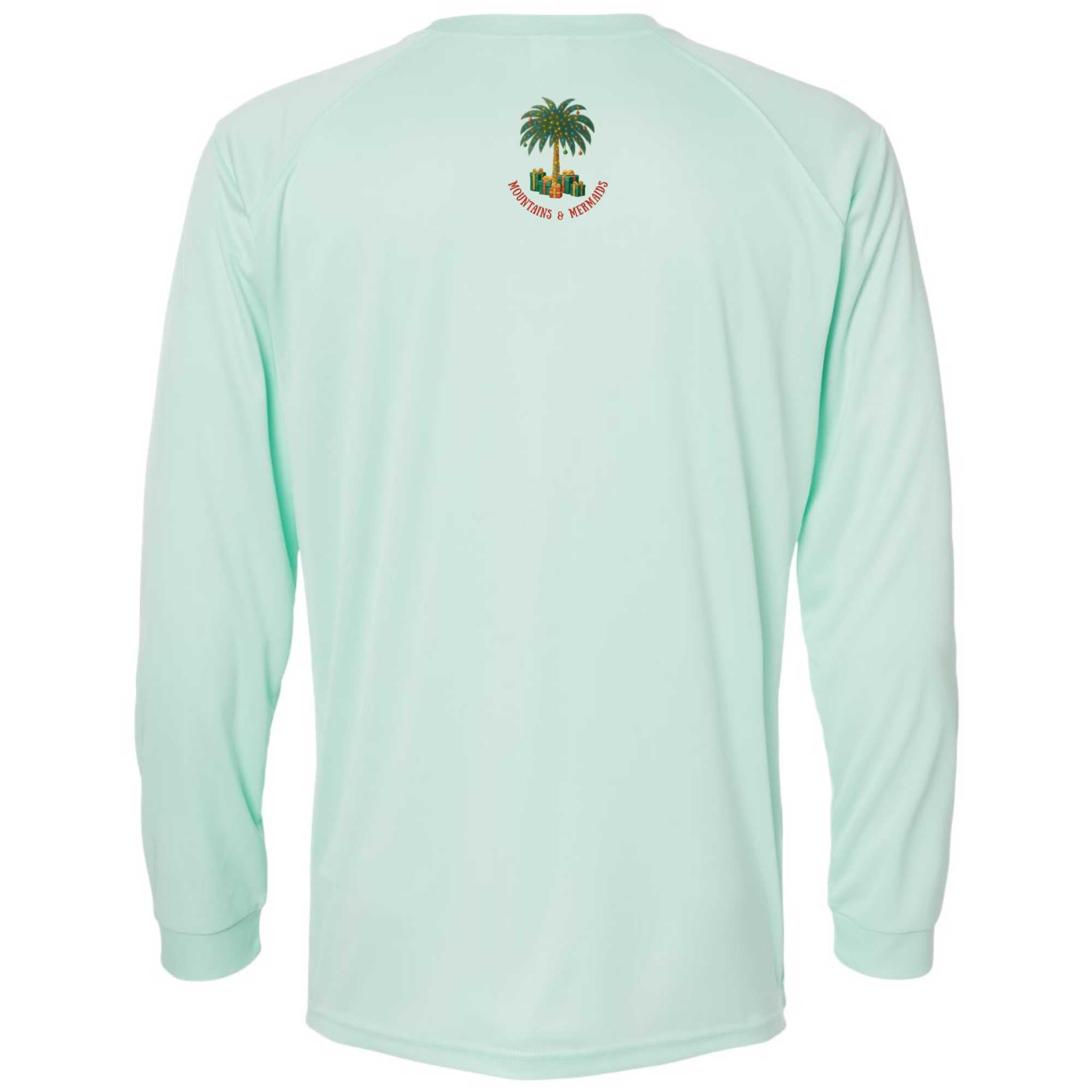 Mountains & Mermaids Seas & Greetings Performance Sun Shirt Small / Mint
