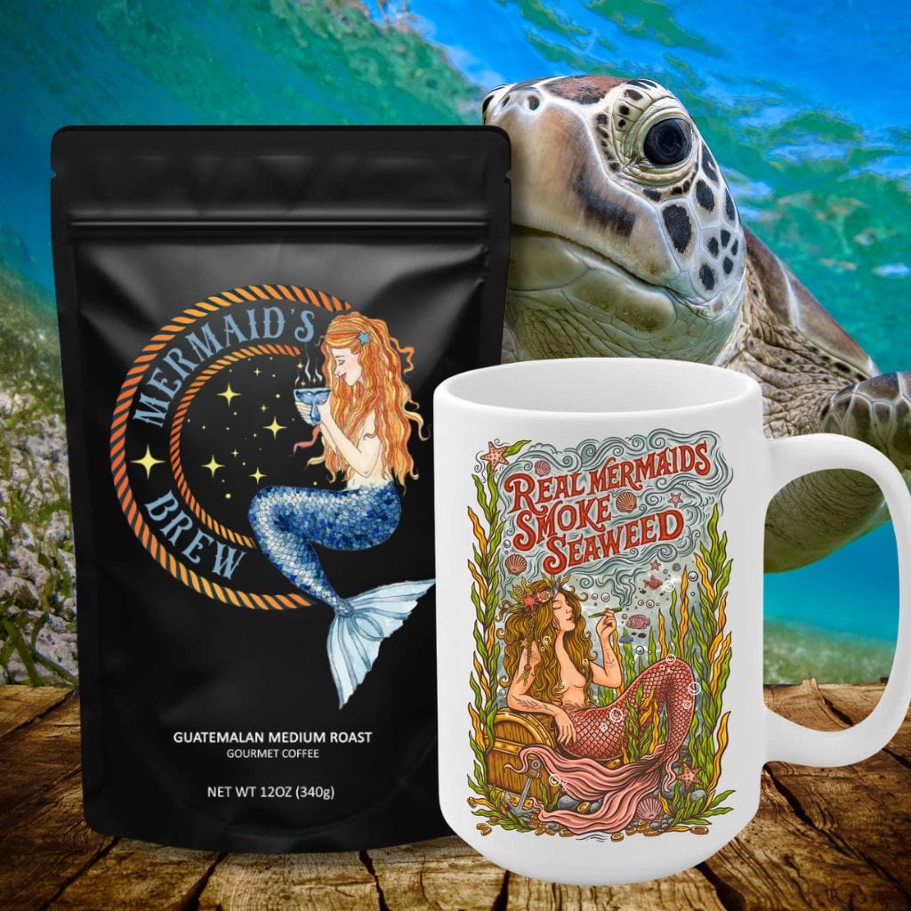 Mountains &amp; Mermaids Seaweed Siren Coffee Bundle Ground