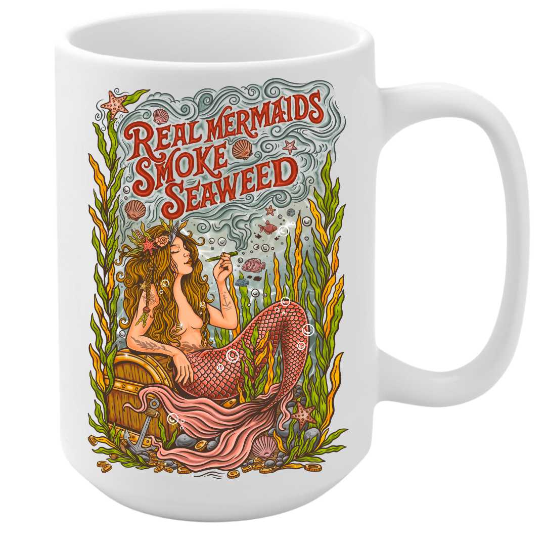 Mountains &amp; Mermaids Seaweed Siren Coffee Mug MM4622
