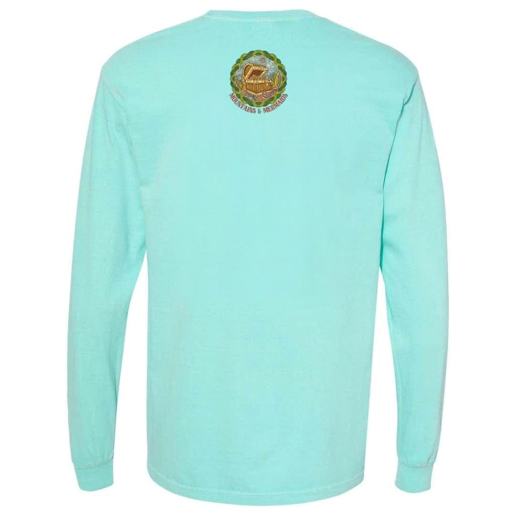 Mountains & Mermaids Seaweed Siren Long Sleeve T-Shirt (Chalky Mint) Small MM4570