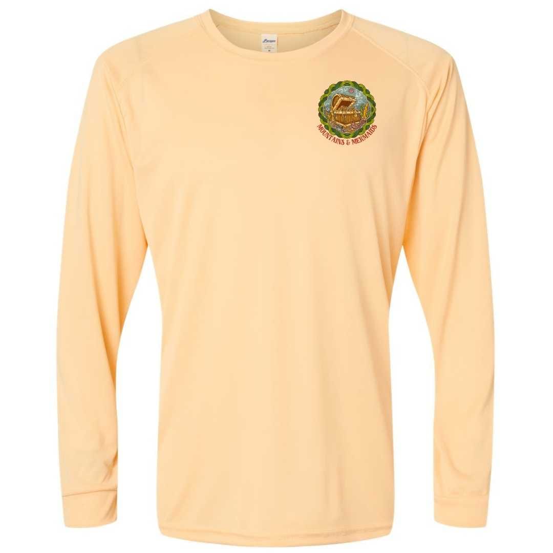 Mountains & Mermaids Seaweed Siren Performance Sun Shirt (Peachy) Small MM4558