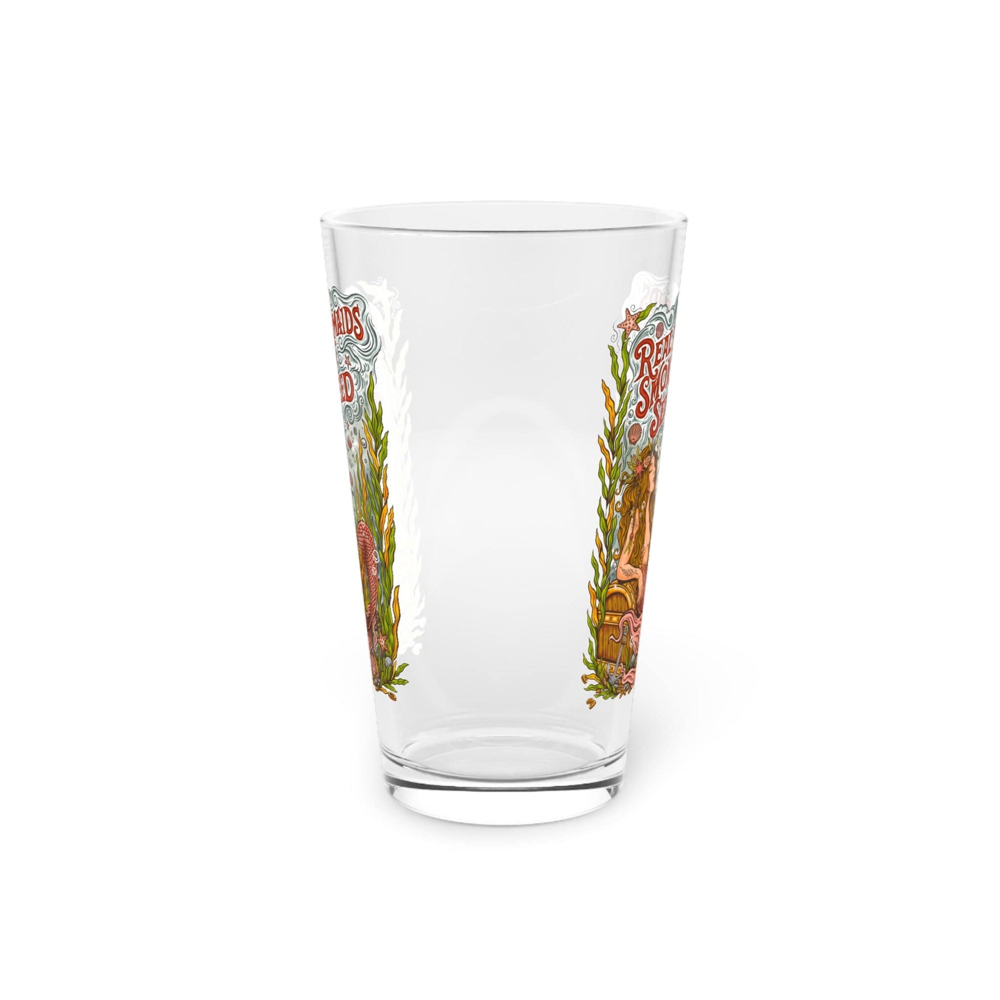 Mountains & Mermaids Seaweed Siren Pint Glass, 16oz 16oz 68665207954700577459