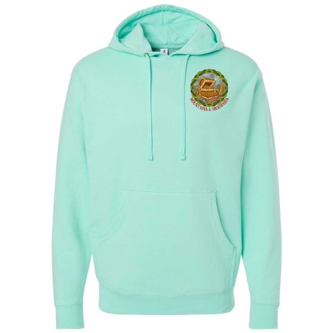 Mountains & Mermaids Seaweed Siren Pullover Hoodie (Mint)