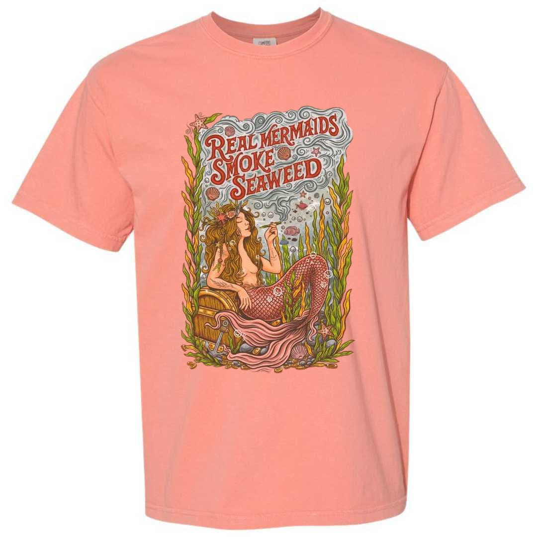 Mountains & Mermaids Seaweed Siren Short Sleeve T-Shirt (Terracotta) Small MM4588