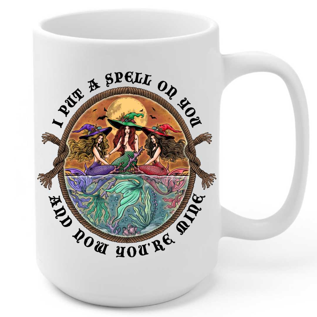 Mountains & Mermaids Siren Sisters Coffee Mug