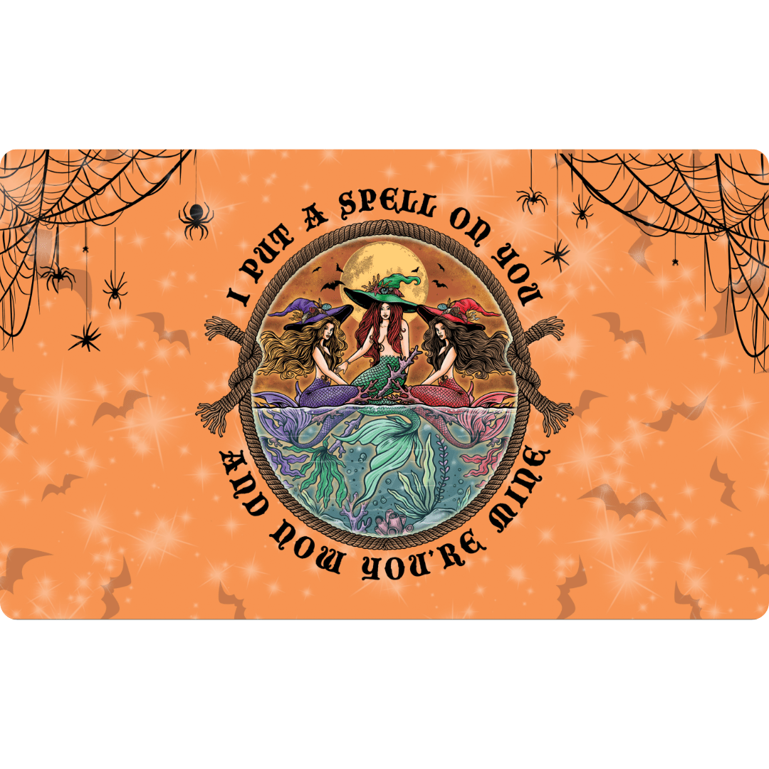 Mountains & Mermaids Siren Sisters Doormat (Orange) 18'' × 30'' 42666853390888422169