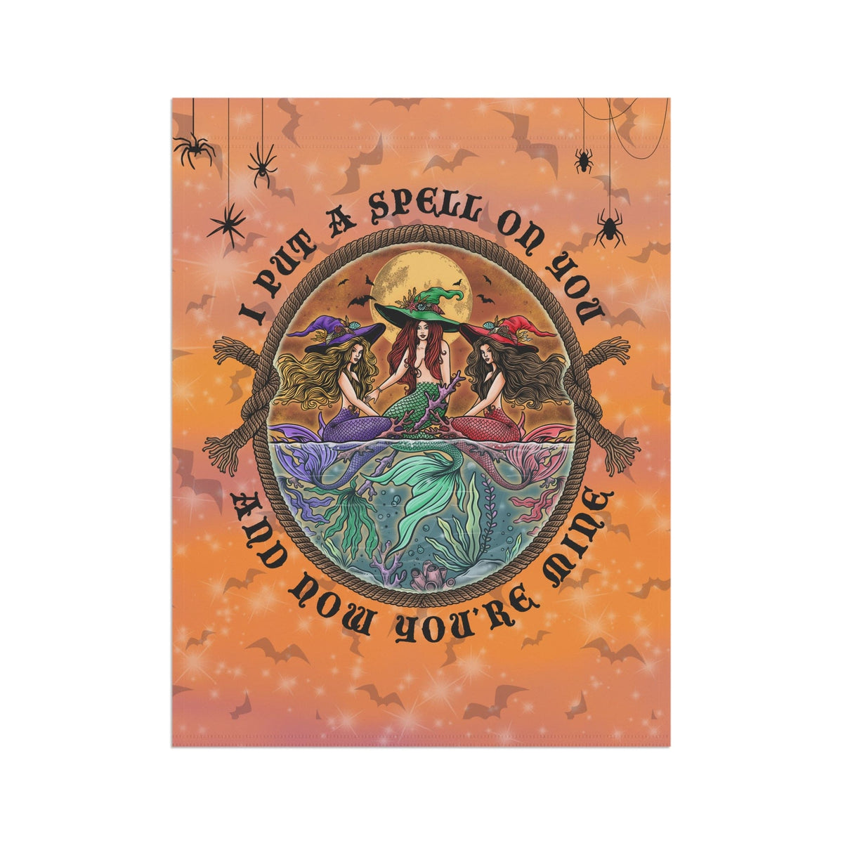 Mountains & Mermaids Siren Sisters Flag 24.5'' × 32'' 20756087450246883627