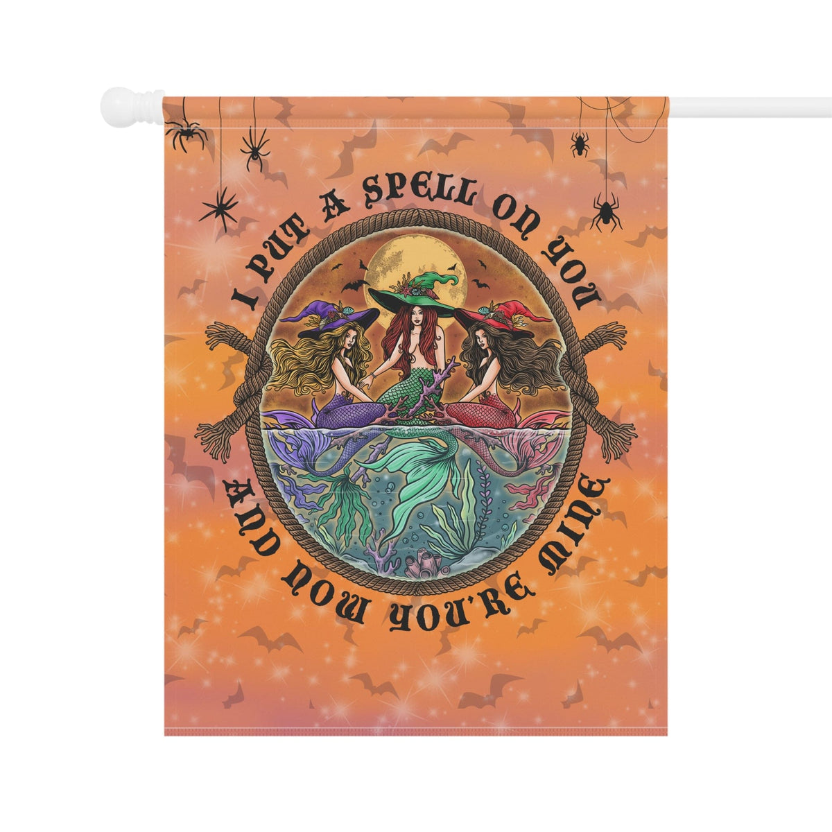 Mountains & Mermaids Siren Sisters Flag 24.5'' × 32'' 20756087450246883627