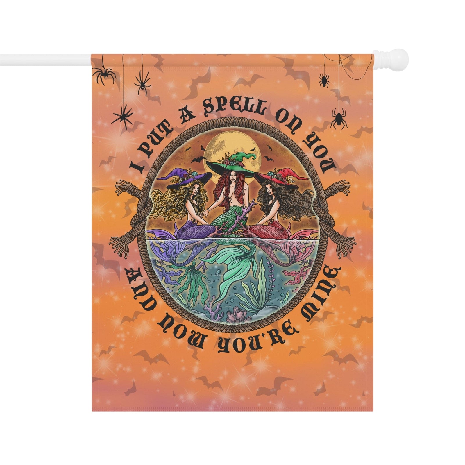 Mountains & Mermaids Siren Sisters Flag 24.5'' × 32'' 20756087450246883627